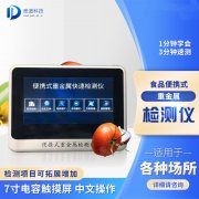 為什么要使用食品重金屬檢測儀？